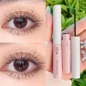 1PC Curling Mascara Ultra-fine Small Brush Head Mascara Slim Thick Volume Curling Anti-sweat Mascara