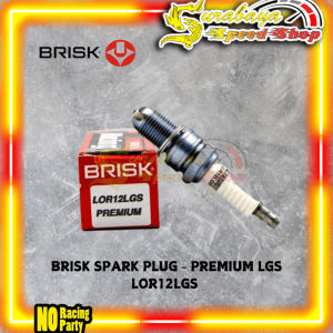 Busi Brisk Motor Kawasaki Yamaha KR 150 2 Stroke DT 125 2 Stroke Ktm Sx 250 Brisk Spark Premium LGS LOR12LGS Original Brisk