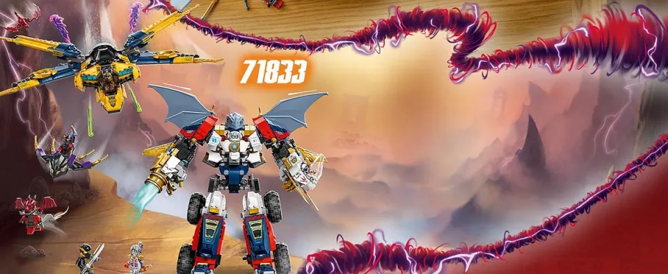 MODERE BRIGHTENING 4点セット　他3点 LEGO NINJAGO 71834 Zane's Ultra Combiner Mech Building Set Toys