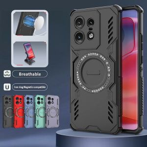 Armor Shockproof Phone Case For Motorola Edge 50 Fusion Car Magnetic Holder Cover For Moto Edge50Pro 50 Pro Edge 50 Neo Funda