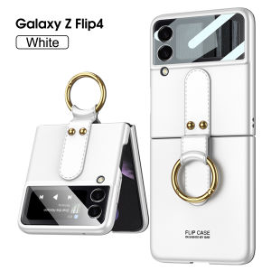 Case For Samsung Galaxy Z Flip 4 5G Ultra-thin With Back Screen Protector Hard Matte PC Cover For Samsung Z Flip4 5G(SG Seller)