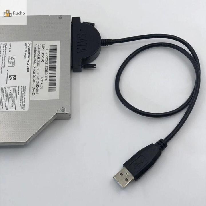 Rom Cable RUCHO 7+6 CD/DVD-ROM Drive Cord Mini Sata II 13Pin Adapter Optical ...