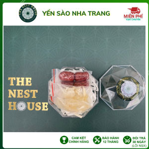 Tổ yến sào vụn tinh chế set yến viên mini baby giá rẻ cho trẻ em kèm nguyên liệu The Nest House