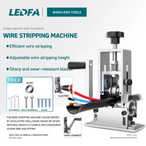 Portable 1-25MM Adjustable Electric Wire Stripping Machine Drill Power Copper Wire Peeler Manual Cable Stripper 剥线机