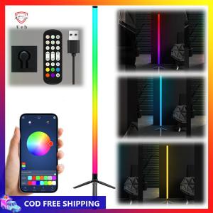 Smart RGB LED Corner Lamp USB Power Supply Color-Changing Ambient Lighting with Music Sync for Living Room Bedroom