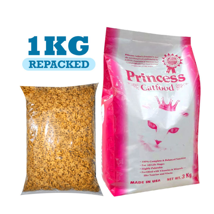 PRINCESS CAT FOOD ALL LIFE STAGES 1KG DRY Pet Diet Play Fur Feline