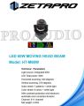 LAMPU MOVING HEAD BEAM MINI ZETAPRO 60 WATT WARNA WARNI ORIGINAL. 