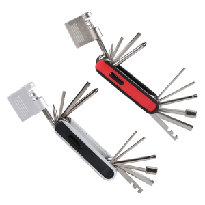 ชุดซ่อมบำรุงจักรยานคอมแพ็คถอดไดรเวอร์และคันโยกเพื่อการซ่อมแซมอย่างรวดเร็ว