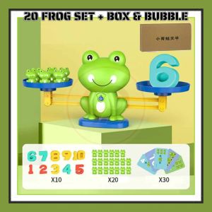 Frog Scale Childrens Educational Early Education Toy Digital Scale Toy Primary School Students Kindergarten