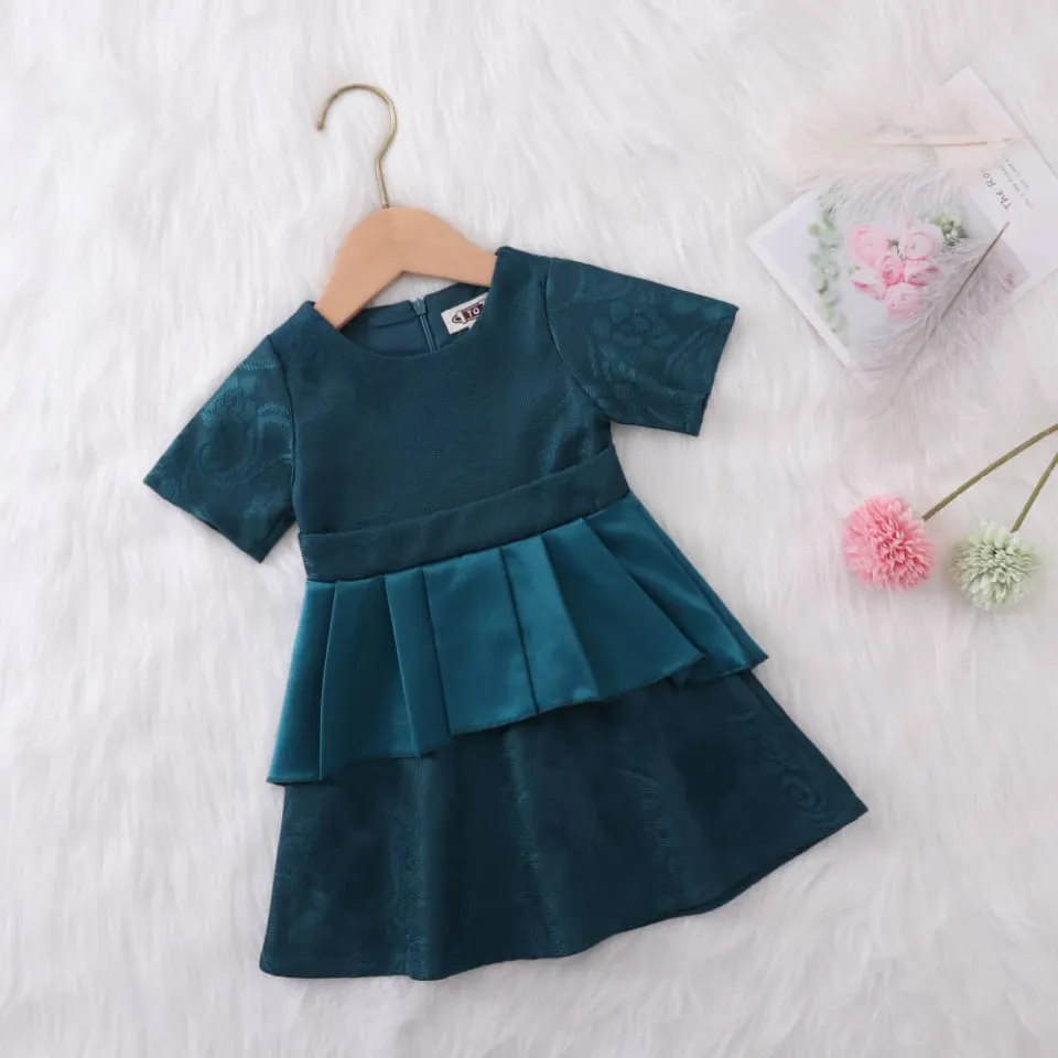 Baby Frocks Velvet Frock Design 2018 Dress For Girl Kids Dress CNY