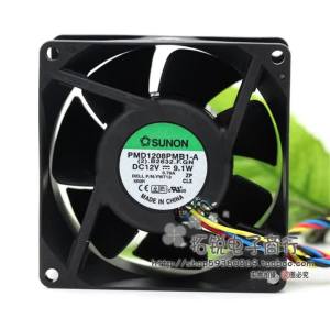 for SUNON PMD1208PMB1-A 80mm 12V 9.1W Server Cooling Fan High-Speed Durable Ball Bearings for Servers Industrial Equipment