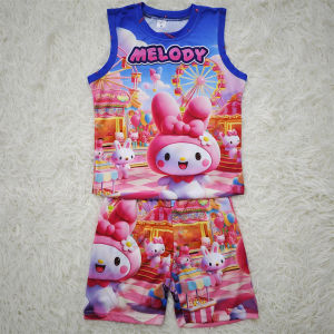 Kids jersey terno for girls 2-7yrsold Melody
