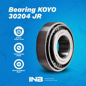 Laker Bearing 30204 Jr Koyo Bearing Roda Depan Espass Zebra S88 S89 INB Original Koyo