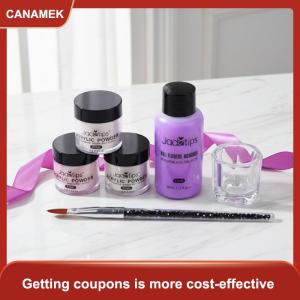 【CANAMEK】 Acrylic Nail Kit Bột Tinh Thể Lỏng Cup 1 Mảnh Thiết Lập Cho Thực Hành Nhà DIY Nail Art Salon Công Cụ Cho Người Mới Bắt Đầu