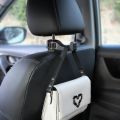 Móc Treo Đồ Sau Ghế Ô Tô Kiêm Giá Đỡ Điện Thoại Đa Năng, Móc Xoay 360 Độ Tiện Lợi Ra Phía Trước Hoặc Phía Sau Ghế, Chịu Lực Treo Lên Đến 5kg. 