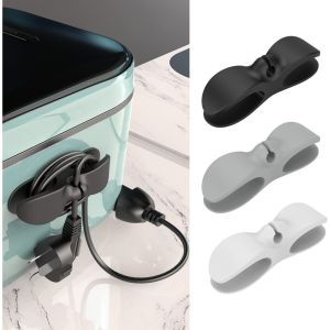Kẹp Cuốn Gọn Dây Điện Dây Sạc Điện Thoại Tự Dính Giúp Gọn Gàng Các Thiết Bị Điện GD01