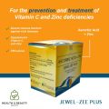 Jewel Zee Plus (Sodium Ascorbate plus Zinc) 100 capsules. 