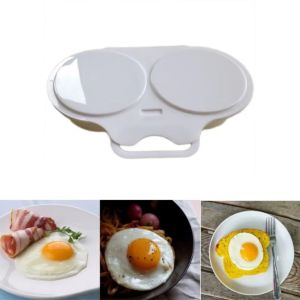 DIVATEN Kitchen Cooking Mold Microwave Egg Cooker Food Grades Plastic Heat Resistant Egg Fryer Creative Easy To Clean Egg Steamer Kitchen Gadgets