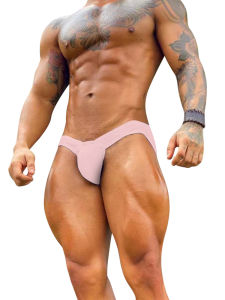 [CMENIN Official Store] ADANNU 1Pcs Cotton Quick Dry Underwear Men Jockstrap Ins Style Briefs Mens U Pouch Design Underpants AD7209