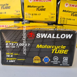 BAN DALAM SWALLOW SEPEDA MOTOR RING 14 RING 17 RING 18 250/275-14 275/300-14 225/250-17 250/275-17 275/300-17 250/275-18
