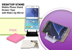 Mini Pocket Retractable or Foldable Tablet or Mobile Stand with Mirror MH-160