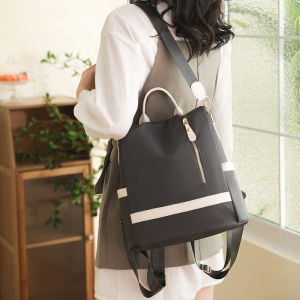 Ielgy phiên bản Hàn Quốc balo hợp thời trang dung tích lớn Ba lô du lịch vải ni lông Oxford nhẹ sinh viên cặp đi học