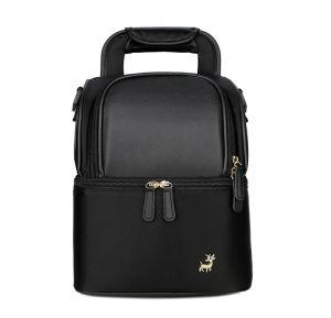 V-Coool Black Breastmilk Thermal Insulated Bag Backpack or Sling Bag Breast milk Pump Bag Set Vcoool Bags