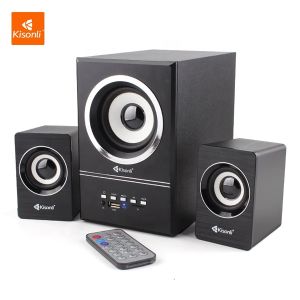 Speaker Bluetooth Kisonli Laptop / Komputer U-2700BT With Remote Control - LM