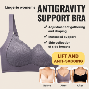 Anti-Gravity Lifting Seamless Bra Intimates Invisible Anti-Exposure Push-up Underwear
