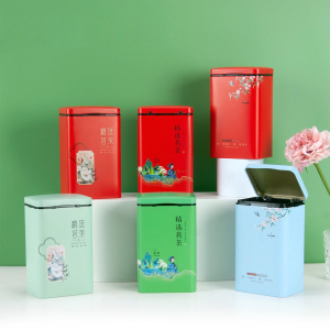 ภาชนะที่เก็บชากระป๋องใส่ชาโถที่เก็บชาชาสไตล์ญี่ปุ่นสำหรับชาลูกอมกาแฟช็อกโกแลตน้ำตาลมี7แบบให้เลือก