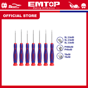 EMTOP 7Pcs Precision Screwdriver Set Cell Phone PC Repair ESSTP0702