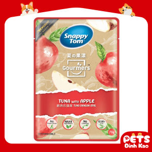 Pate Thức Ăn Ướt Snappy Tom Gourmers Series Mix Vị Trái Cây Dinh Dưỡng Cho Mèo Gói 70g