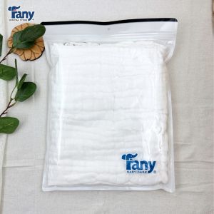FANY 4-Layer Cotton Baby Bath Towel 90x90cm - Soft and Absorbent
