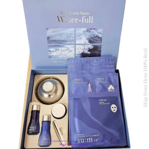[CÓ TEM CHÍNH HÃNG] Set Kem Dưỡng Cấp Nước Sum37 Water Full Marine Relief Gel Cream Special Set 120ml 5sp