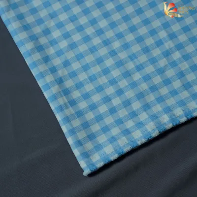 Vải caro Phượng Thúy chất liệu kate fos 8li dày dặn dùng may đầm váy đồ công sở áo sơ mi đồ bộ mặc nhà khổ 1m50