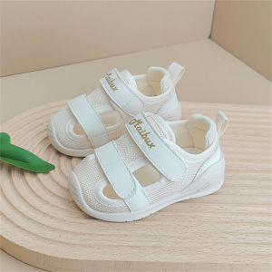 New Summer Baby Shoes Mesh Breathable Girls Sandals Closed Toe Soft Bottom Fashion Toddler Boys Shoes.