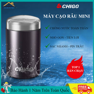 Máy cạo râu chigo - máy cạo râu mini cao cấp không dây chống nước chuẩn IPX7 cầm tay nhỏ gọn bỏ túi tiện lợi dễ dàng mang theo. Bảo hành 2 năm toàn quốc đổi mới trong 7 ngày đầu nếu lỗi.
