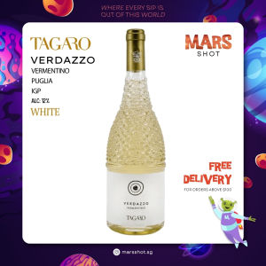Tagaro Verdazzo Vermentino IGP White Wine | Italian Puglia White | 750ml | Italy