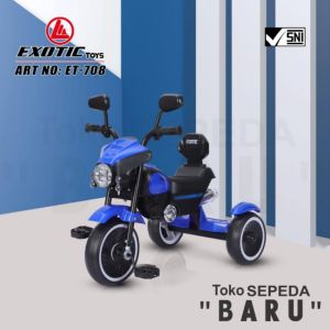 TB - Sepeda Roda 3 Tricycle EXOTIC ET 708