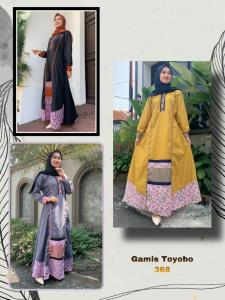 COD GAMIS MUSLIM TOYOBO TUNEECA PREMIUM