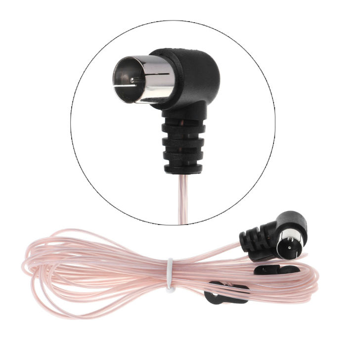 Antenna FM Dipolo Indoor &ndash; Connettore PAL Femmina &ndash; 30 Miglia Di Range, Bidirezionale, Nuova