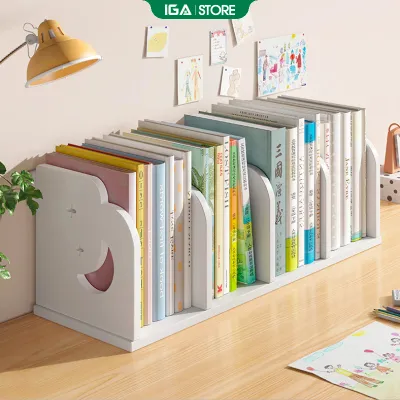 Kệ sách để bàn sắp xếp sách bàn làm việc gọn gàng - IG410