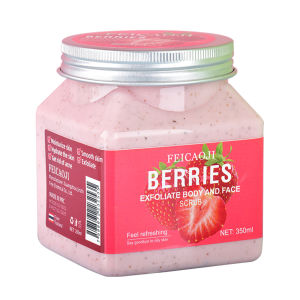 Avocado Exfoliating and Hydrating Body Scrub 350ML 牛油果去角质柔润身体磨砂膏 Badan Scrub Pelembut Pengelupasan Avokado
