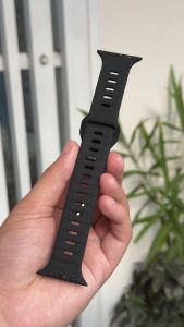 Dây Đeo Silicon Thể Thao Siêu Mịn Cho Đồng Hồ Apple Watch Ultra Series S11 10 9 8 7 6 SE 44/45/46/49 38/40/41/42mm