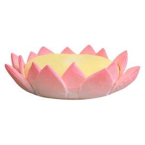 đệm tatami dày Đệm Ngồi Thiền Đệm Ngồi Trên Mặt Đất DISFUNNY Đồ chơi trẻ em Hoạt hình Gạo Tatami Đồ chơi nhồi bông sinh vật Thy Đồ chơi mềm nhồi Quà Tặng ngày lễ Gối bông sen may mắn Trang trí thảm hoa sen vui nhộn Đệm ghế guanyin vải nhung lông Đồ
