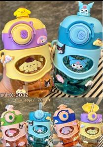 MARKAS Botol Minum Anak 600ML /Botol Air Minum Anak Karakter  Free Tali MONORRO SANRIO HX 3217/0108
