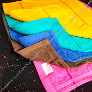 Sapu tangan handuk 1 pcs atau kain lap katun serba guna merek MUTIA ukuran 30x30 cm handuk tangan