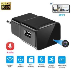 C20 EU-Type USB Charger WiFi Spy Hidden Pinhole Camera