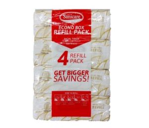Sanicare Econo Box Premium Facial Tissue Refills - 3 ply x 140 pulls