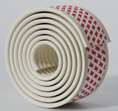 [ Singapore Ready Stock] 2M Baby Safety Table Edge 2 Types Stripes Baby Bumper Table Corner Guards with 3M Tape